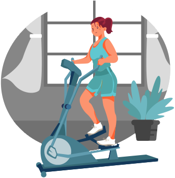 Elliptikus gép - futópad bérlés